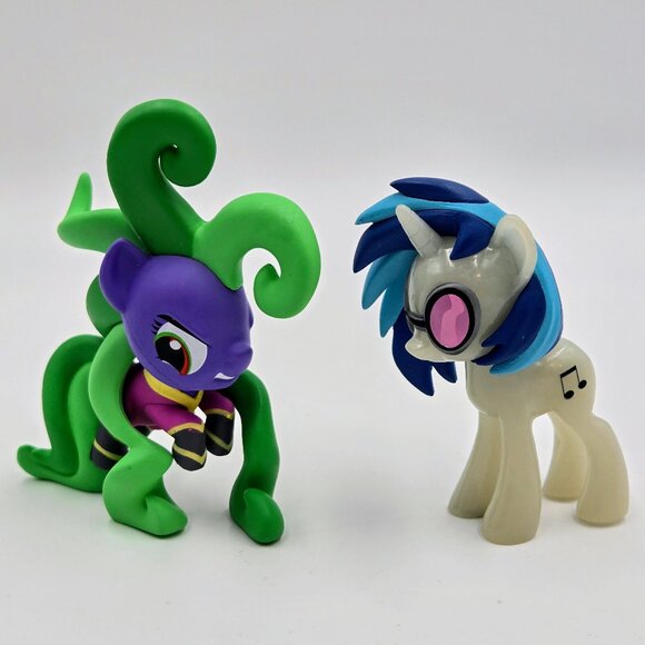 Funko Mystery Minis My Little Pony Power Ponies Mane-iac Figure & DJ Pon-3 Figur - Picture 1 of 11